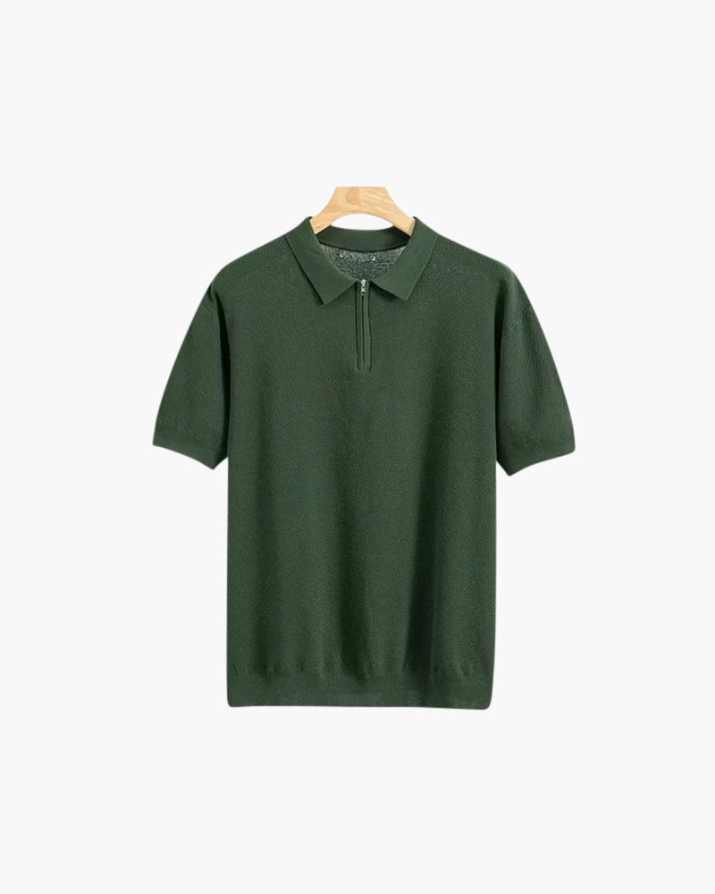 Η Marbella zip up Polo