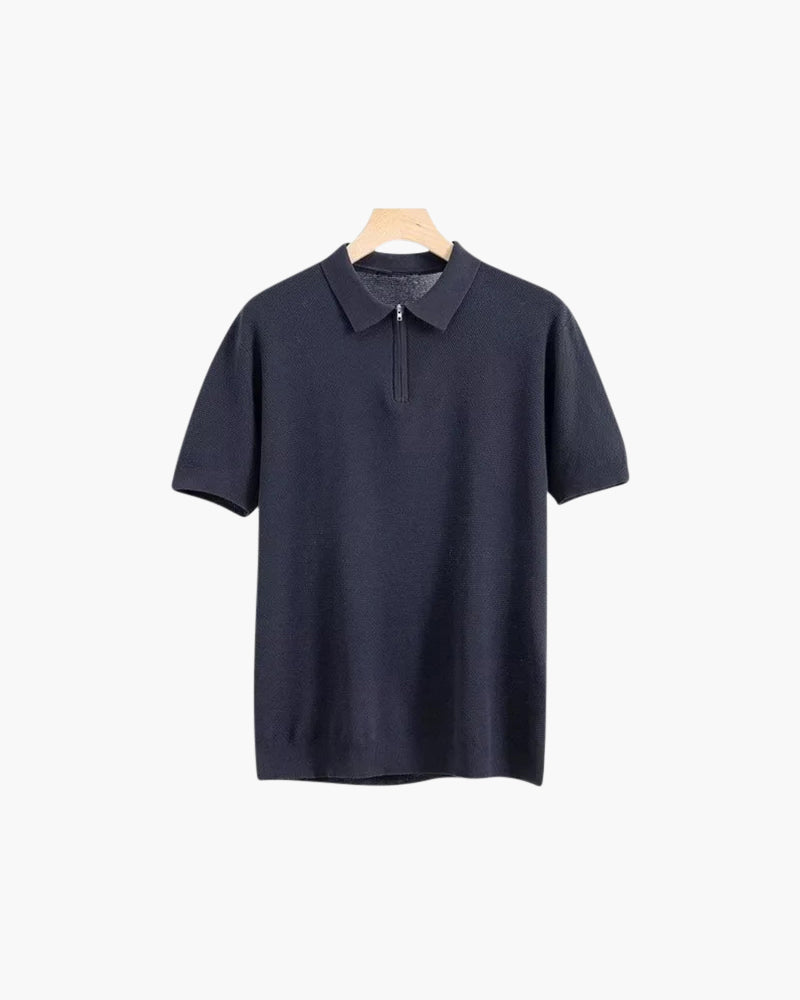 Η Marbella zip up Polo
