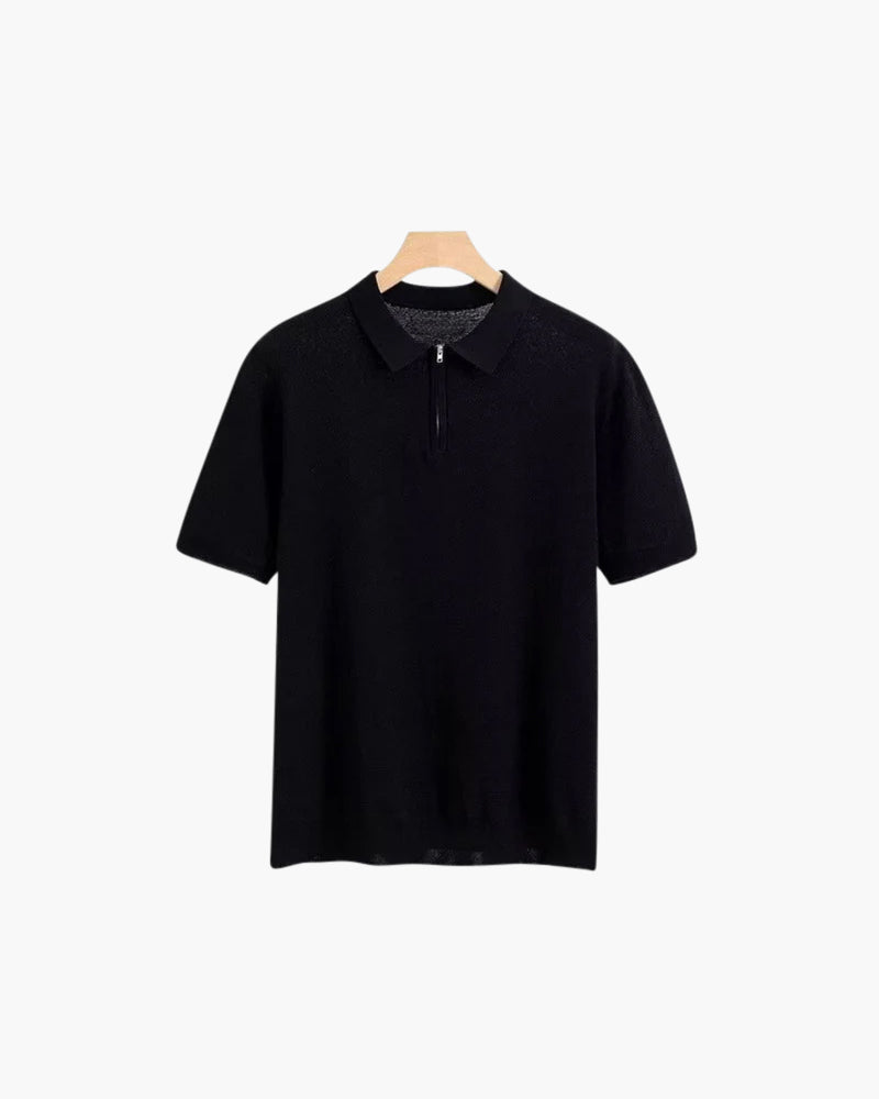 Η Marbella zip up Polo