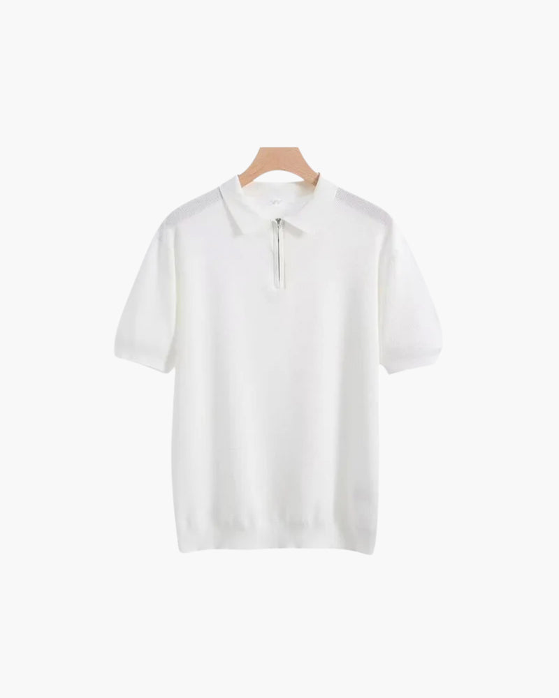 Η Marbella zip up Polo