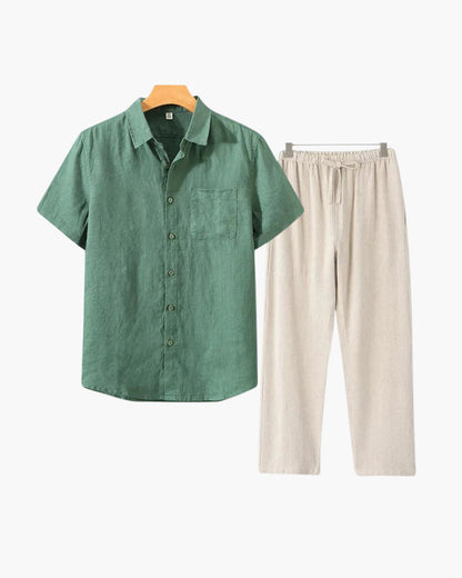 Παλιό σύνθετο λινάρι (shortsleeve)