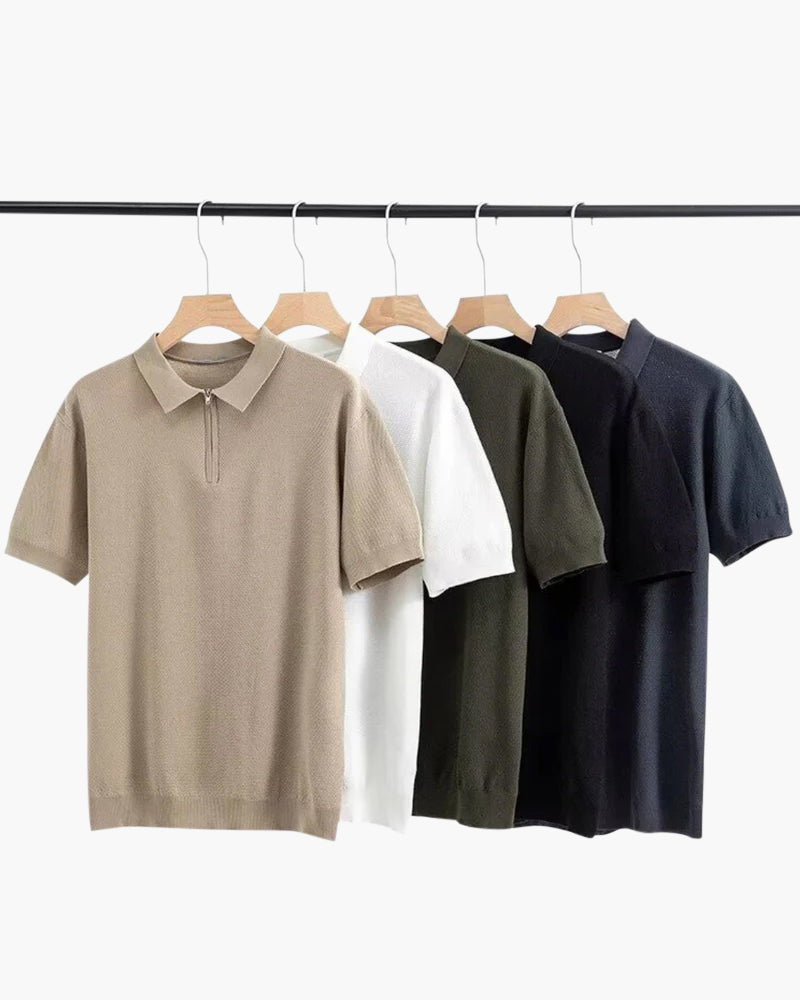 Η Marbella zip up Polo