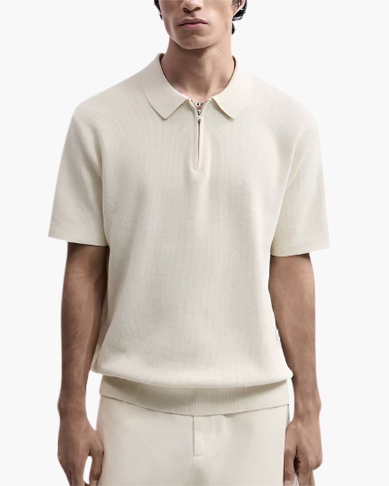 Η Marbella zip up Polo